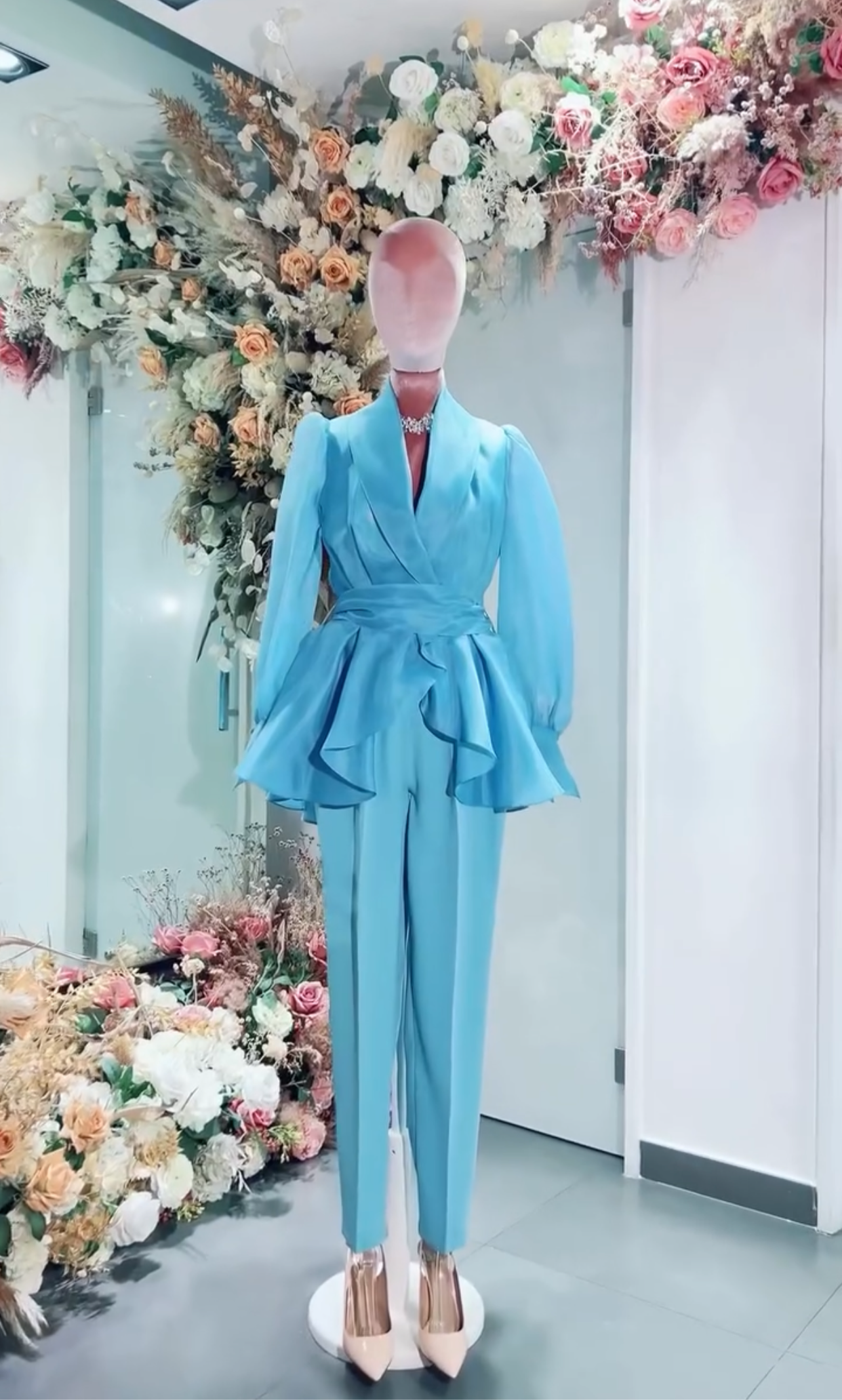 TAILLEUR NUVOLA ORGANZA